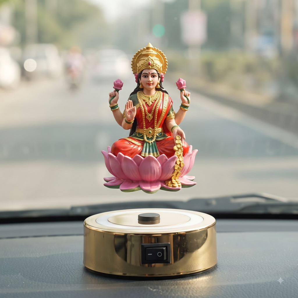 Levitating laxmi idol - DharmikStore